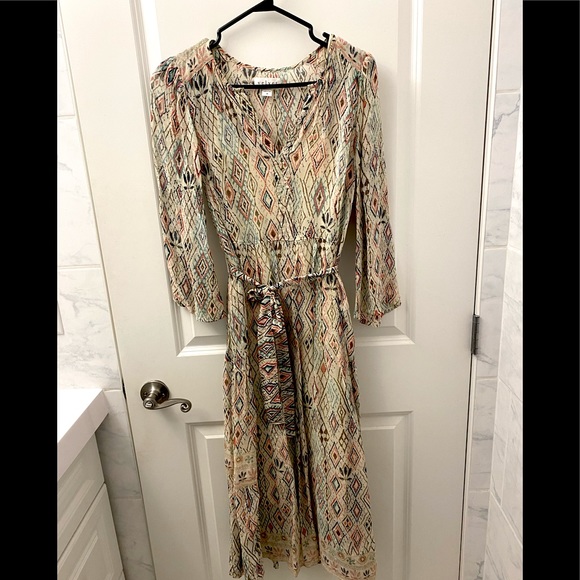 Anthropologie Boho Dress - Picture 1 of 4